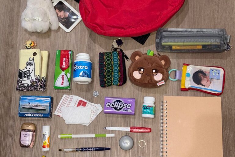 my daily bag but i have no aesthetic