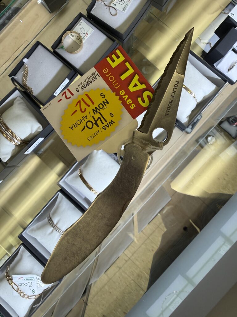 Spotted at a local pawn shop is this fake?