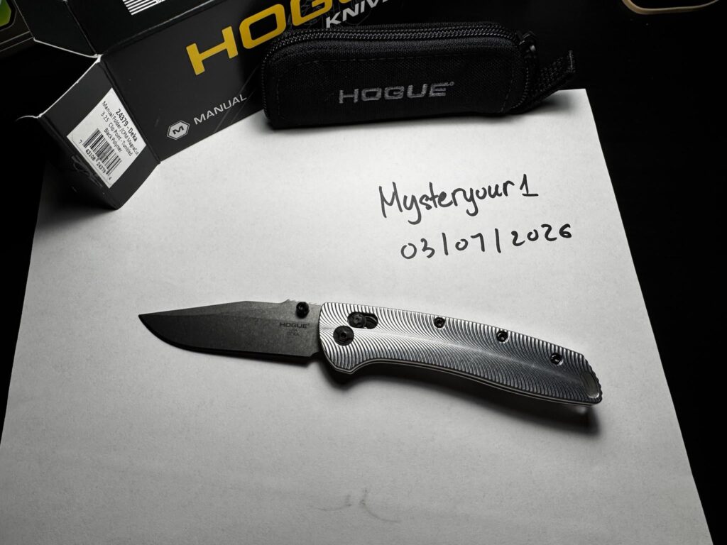 [WTS] Hogue Deka with OriginalGoat Scales.