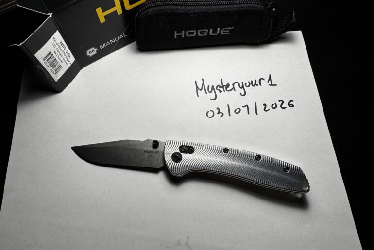 [WTS] Hogue Deka with OriginalGoat Scales.