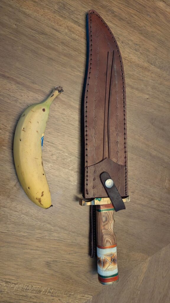 Recent estate sale find... Any ideas who might have made this or when? It doesn't seem too old.