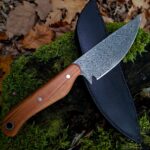 The finished knife of my little pattern experiment