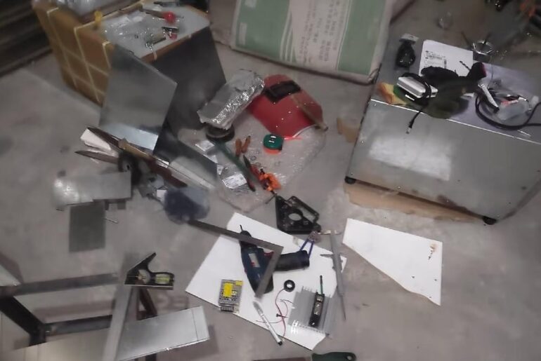 Record the first knife I made in my life