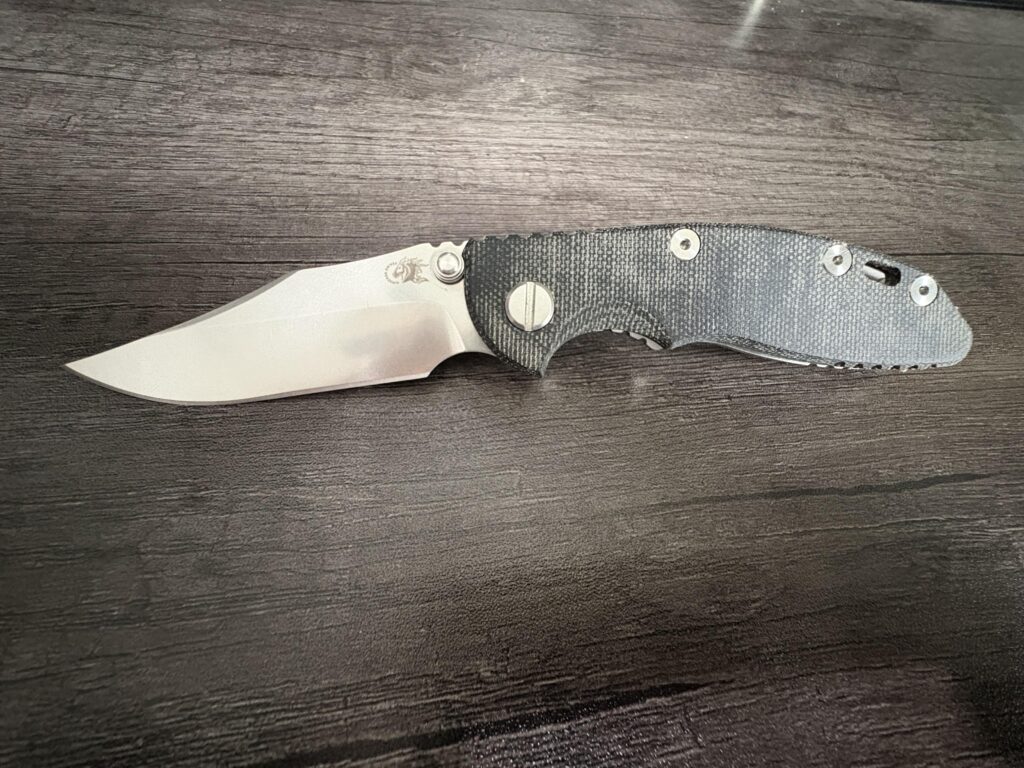 Hinderer XM-18 3.0 Bowie Micarta Scales