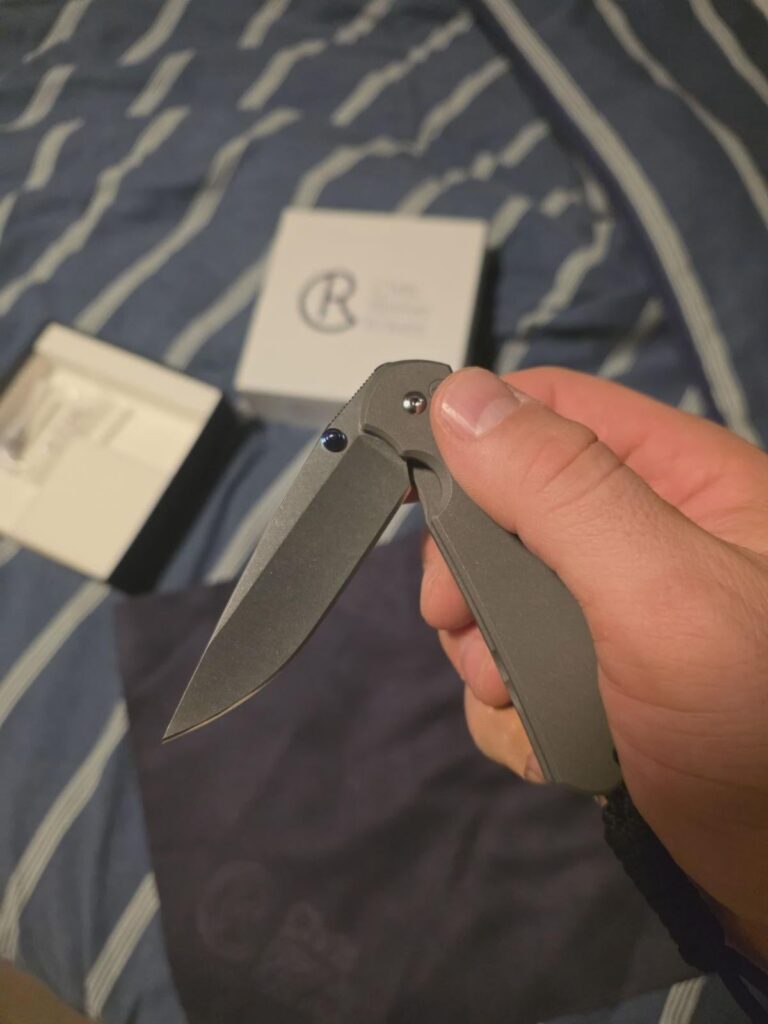 I have a saying: "You don't really respect a knife until you've cut yourself with it."