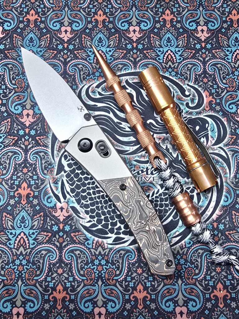 Finally found the missing piece for the Copper carry: Kansept Dako in SW Ti / Copper CF