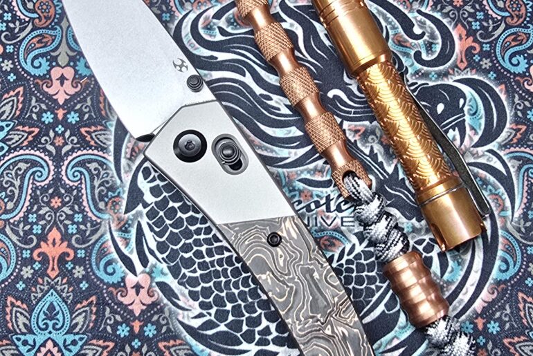 Finally found the missing piece for the Copper carry: Kansept Dako in SW Ti / Copper CF