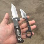 Emerson custom roughneck and Hartley knives flashbang