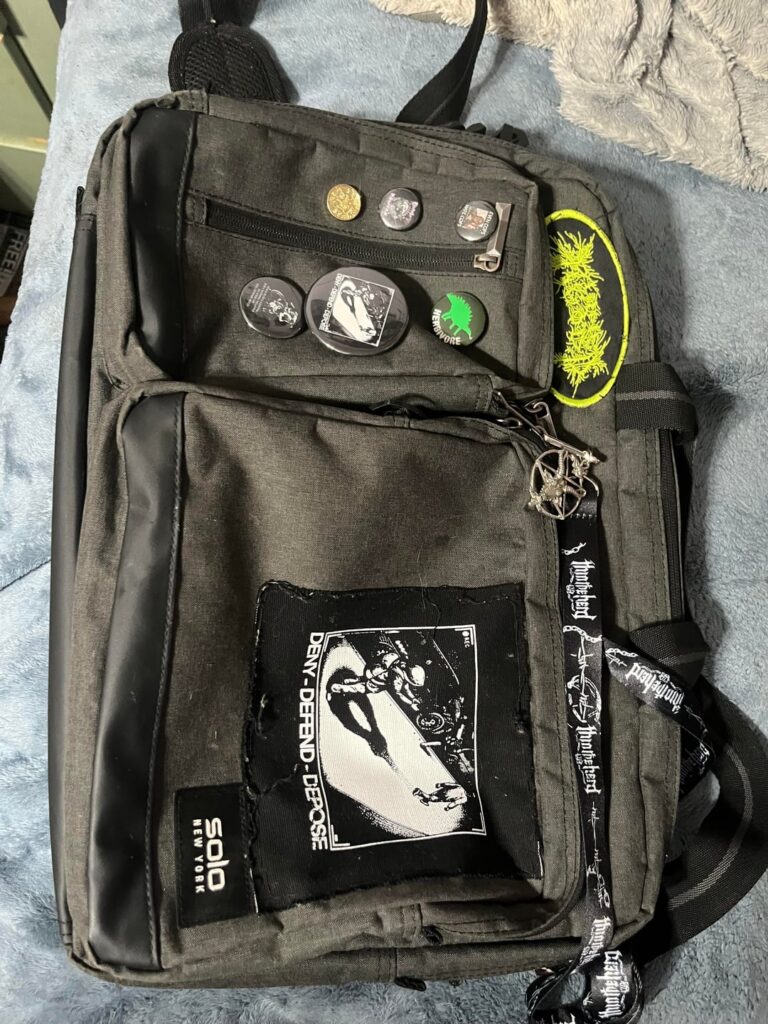 Here’s my bag !!!