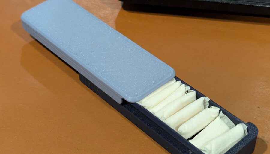 Update: Printed my Own Front Pocket Nicotine Pouch Holder, Texture Added