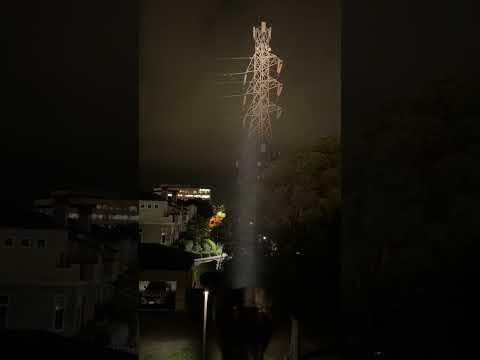 Nighttime Beamshots: FiveMega Maxim 623
