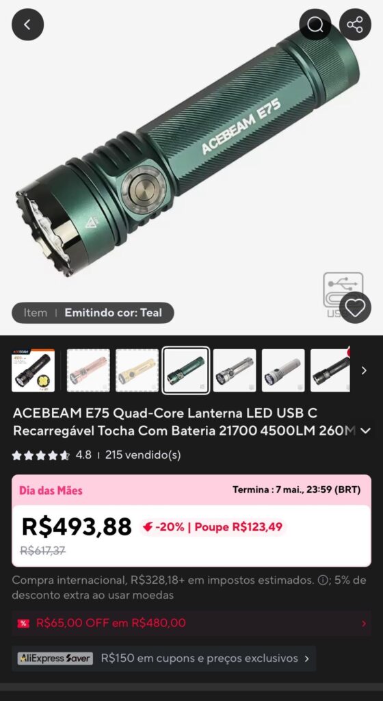 Flashlight for day to day, 4000 lumens 400 range? Witch models