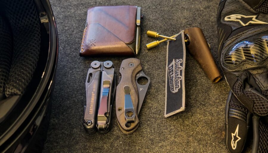 Motorcycle edc