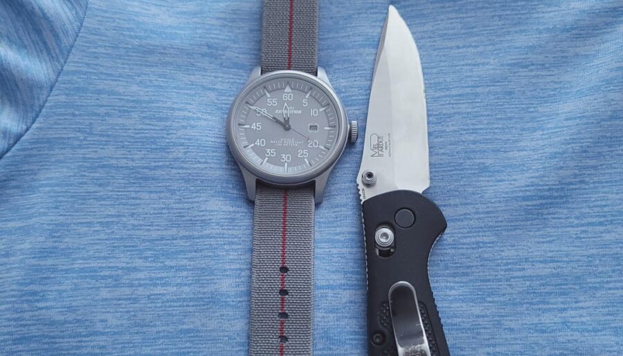 Back to the 1990’s with these two. . . Timex Expedition and Benchmade Griptillian