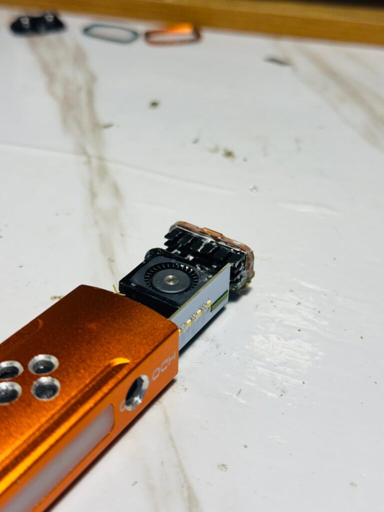 Active cooling mod for my Wurkkos HD01 pro