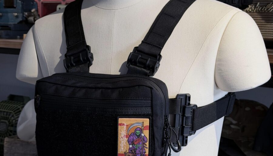 I recently started using a chest strap for my EDC bag, and it’s been surprisingly handy.