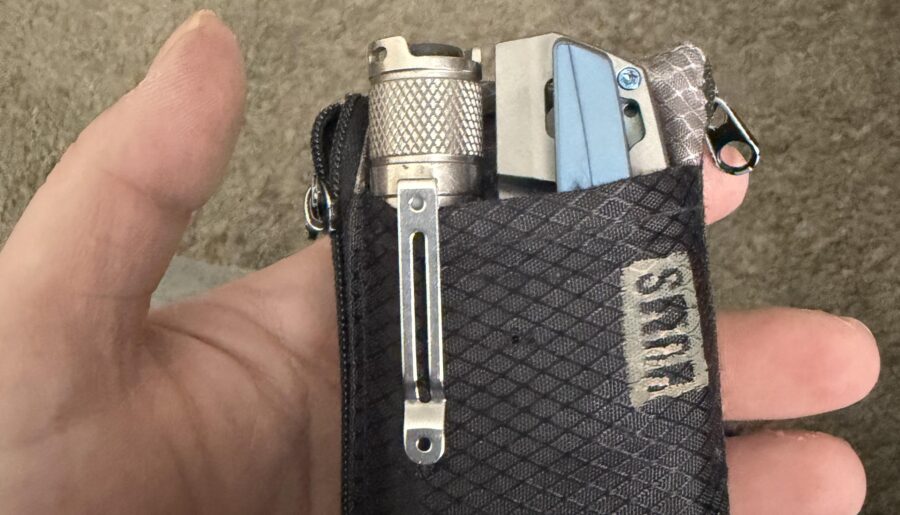 Prince protean chums wallet and a lumintop ti