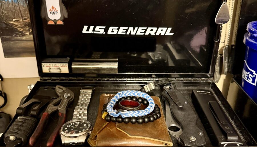 I really would be lost without stopping by my toolbox to get ready for work