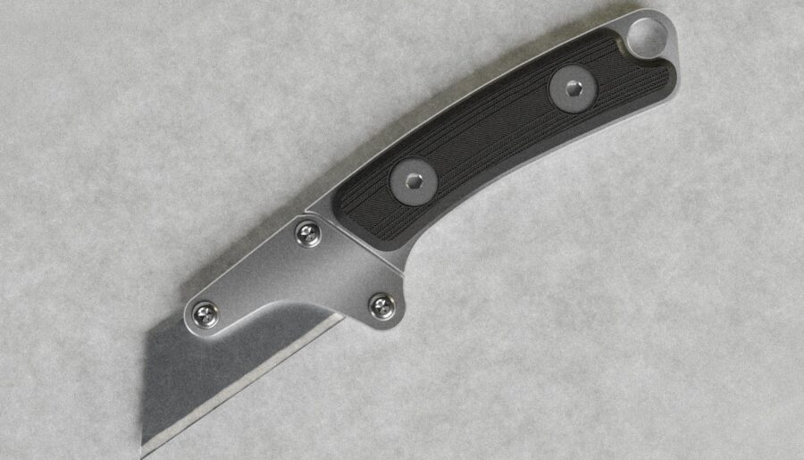 Posted my utility knife design a few days ago, and you all had some great feedback, so I listened.