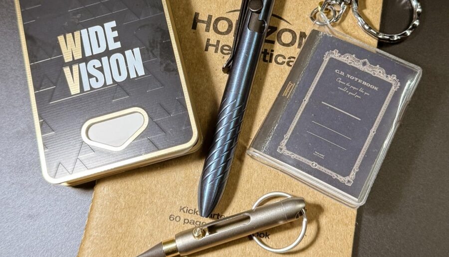 The smallest EDC pens and notebooks in my collection. Share yours!