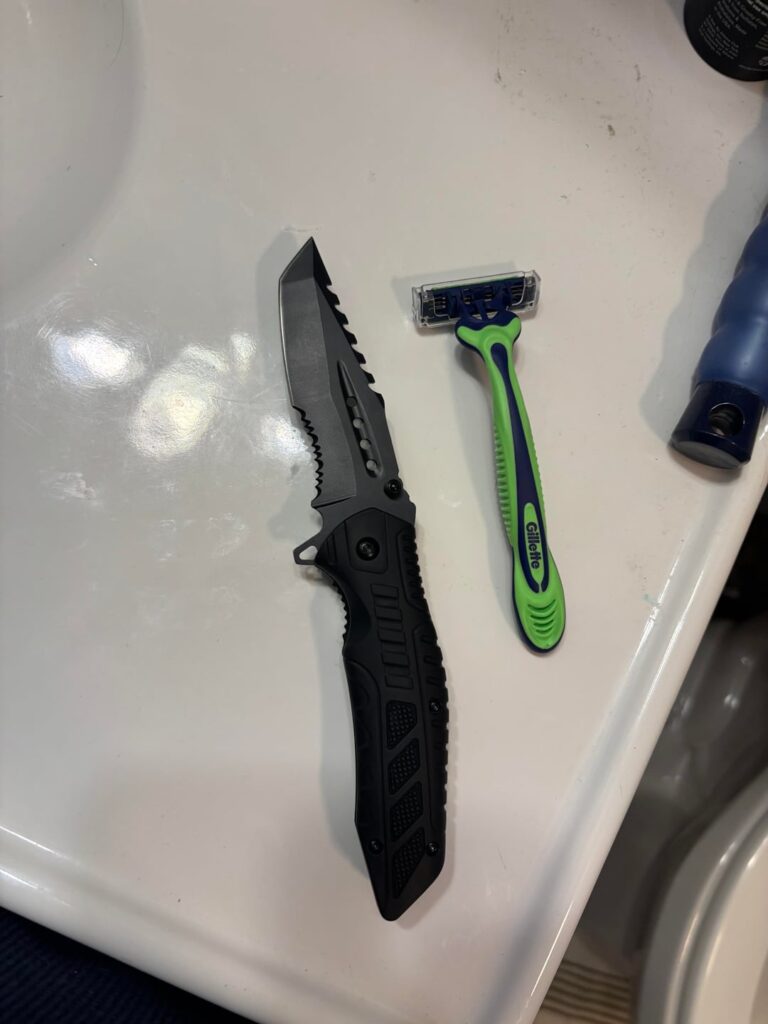 Knife identification