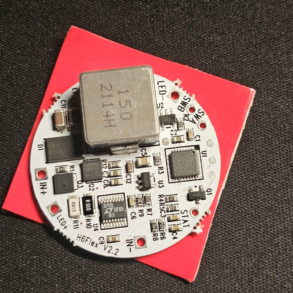 Problem between lens and led