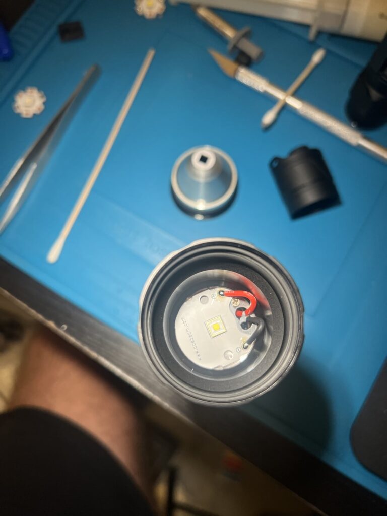 [NMD] Acebeam L16 2.0 SFT40 5000k swap to SFT42R 5700k High CRI