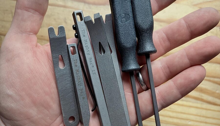 My pocket pry bar collection for the haters