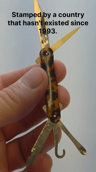 1930s Czechoslovakia Miniature Multi-Tool