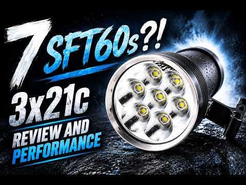 7× SFT60s in a Convoy 3X21C?! | Review, Beam Shots & Performance