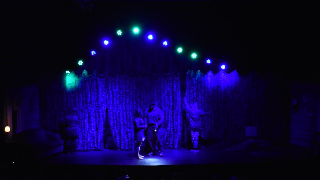 Theater on a Budget! Needed an extremely narrow spotlight for a quick gag. Thor III came in clutch.