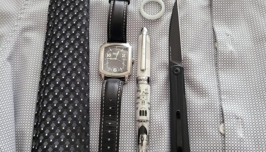 Shades of black and white for Sunday
