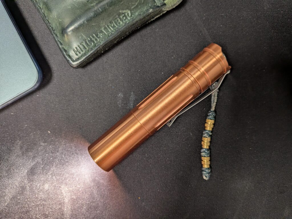 Is the Convoy S2+ copper battery tube, unreliable?