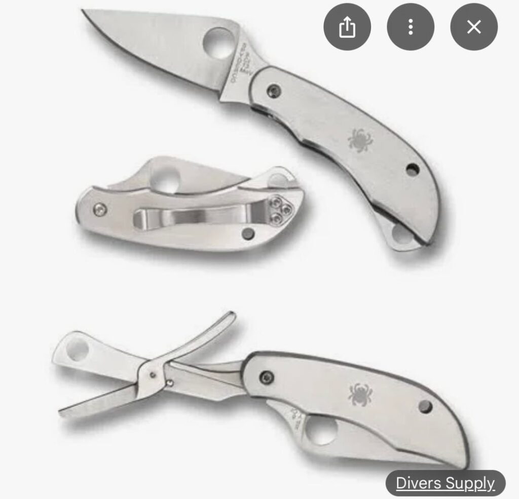 Small knife and scissor tool?