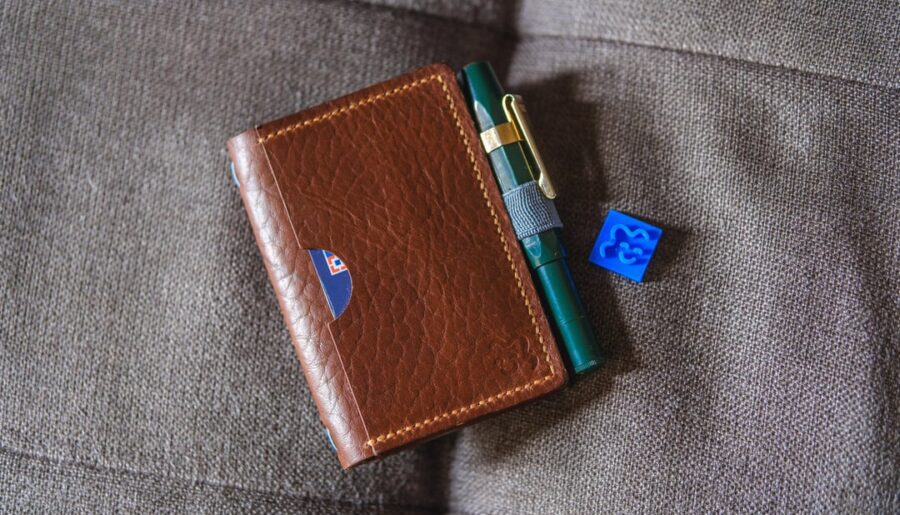 Made this card size notebook wallet