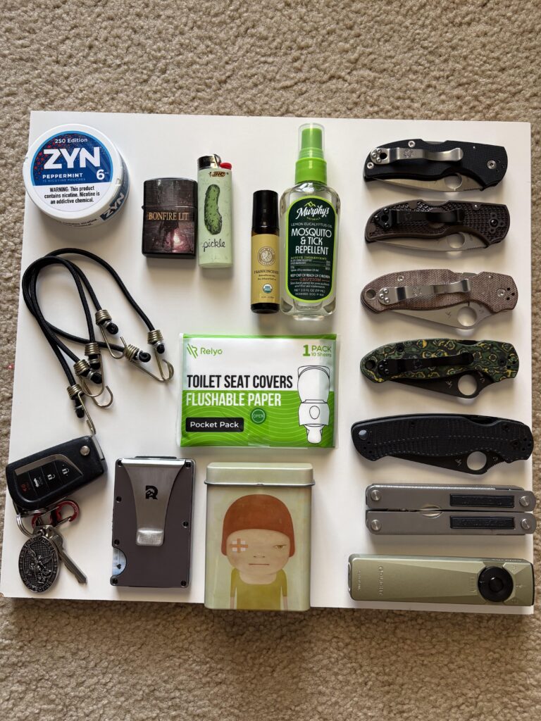 All my EDC stuff