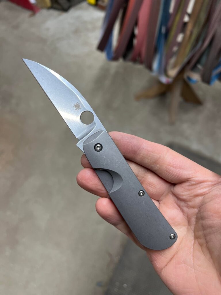 Spyderco Mini Swayback Mod