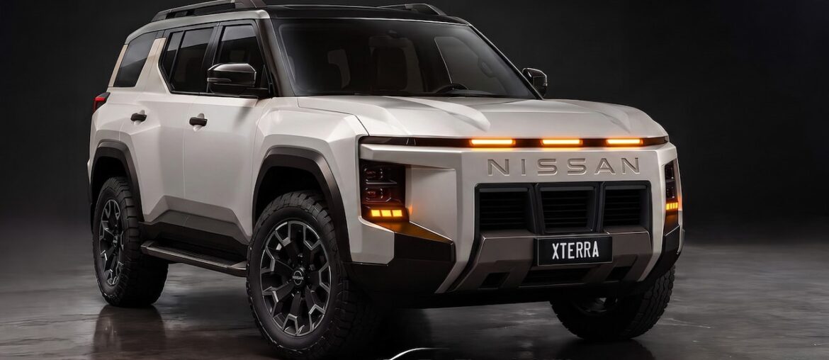 2028 Nissan Xterra rendering by TopElectricSUV.com
