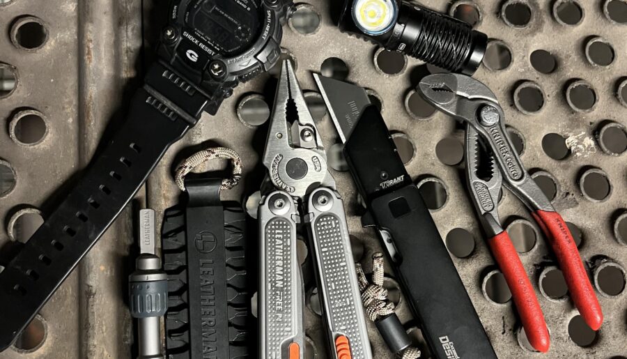 Work carry industrial maintenance technician