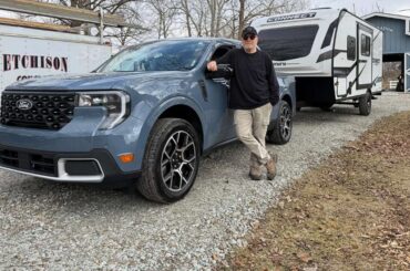 Maverick Hybrid Owner Tows a 4,400 Pound Camper at 18 MPG and Says It Beats His EcoBoosts, but Admits He Is Over Ford's Limits