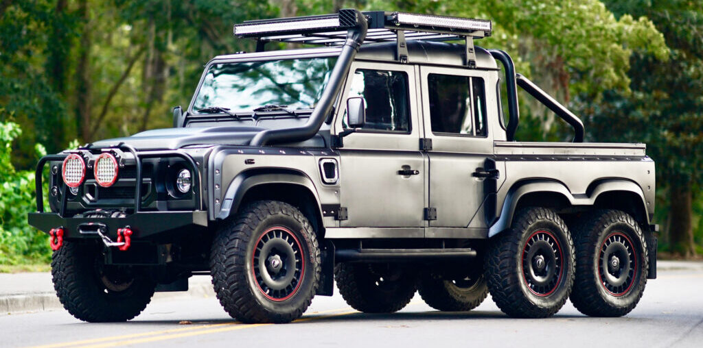 With Two Extra Wheels, This Defender Is Ready To Tackle Anything