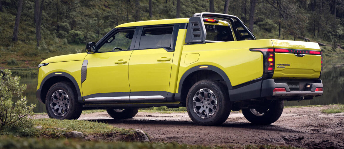 Nissan shows off new plug-in-hybrid Navara pickup