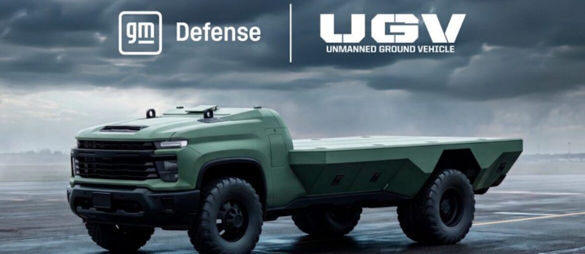 GM Defense Is Making a Driverless Silverado-Based Military Vehicle