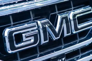 GMC Truck And SUV Brand Logo Emblem Badge On Front Grill