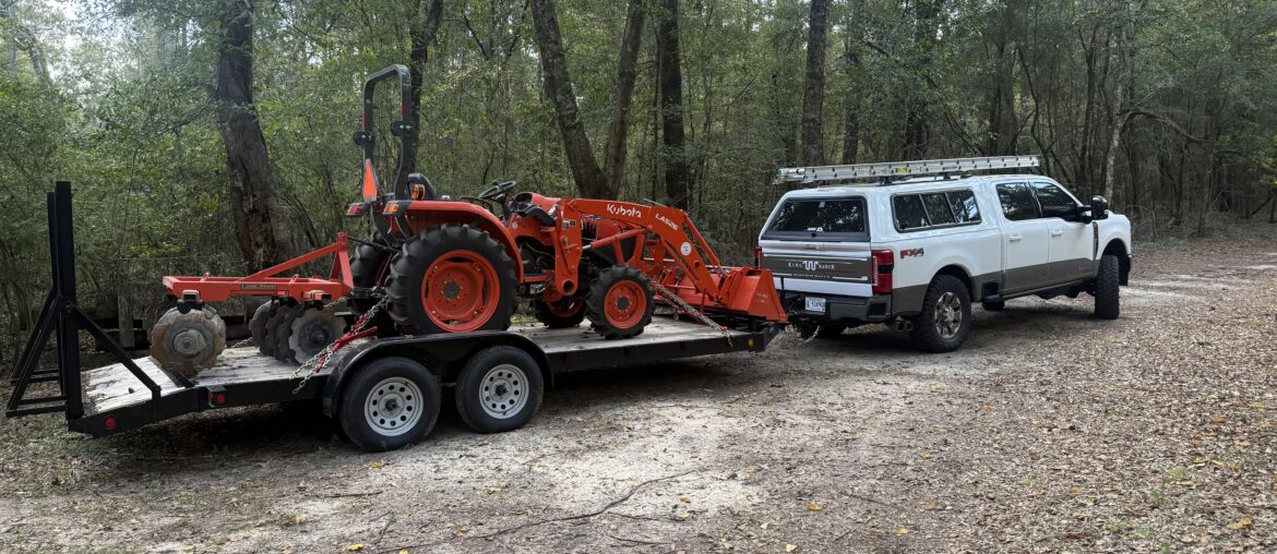 Towing with a diesel is awesome