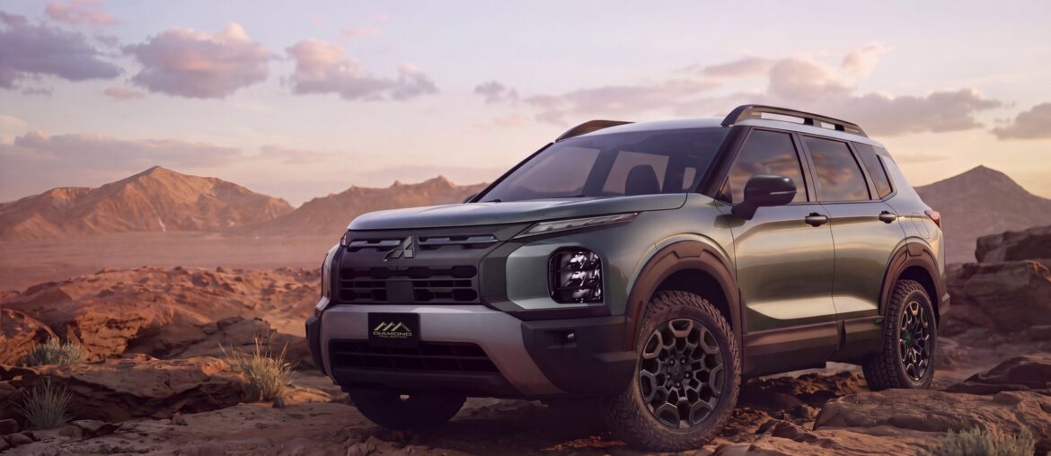 2028 Mitsubishi Outlander Diamond Trail Edition at 2026 SEMA Show