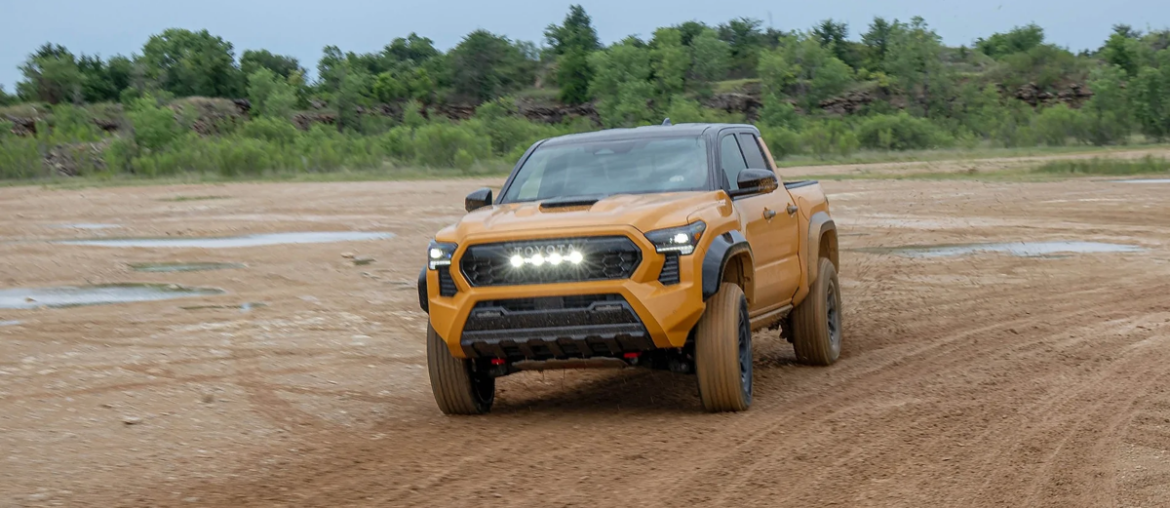 Off-Road and Highway Driving in a 2026 Toyota Tacoma TRD Pro i-FORCE MAX Double Cab