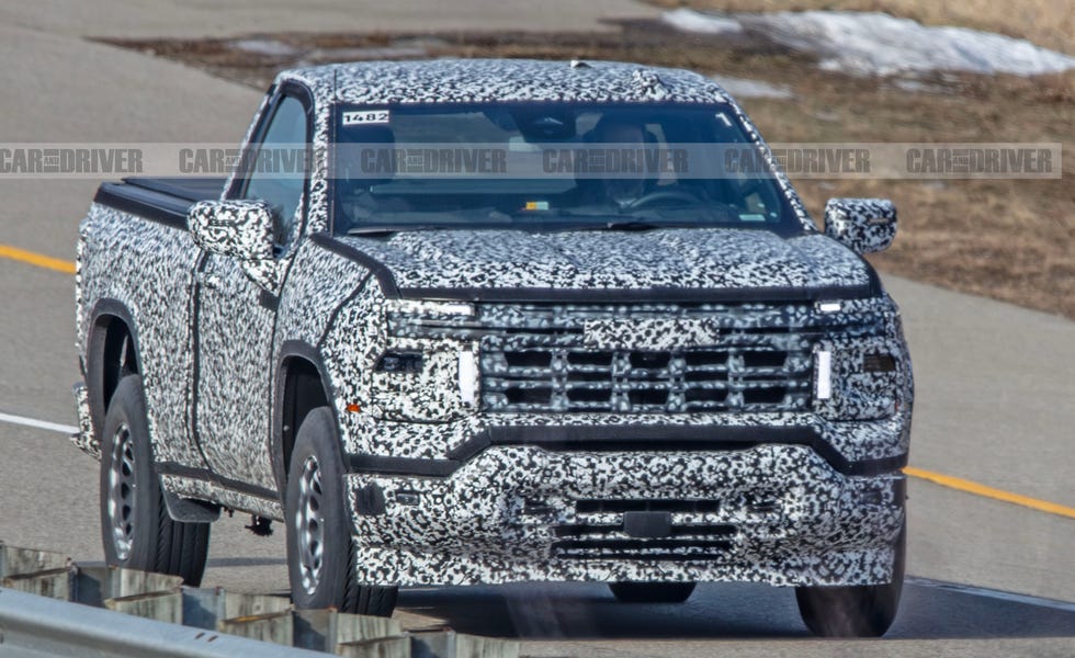 2027 chevy silverado 1500 wt front driving