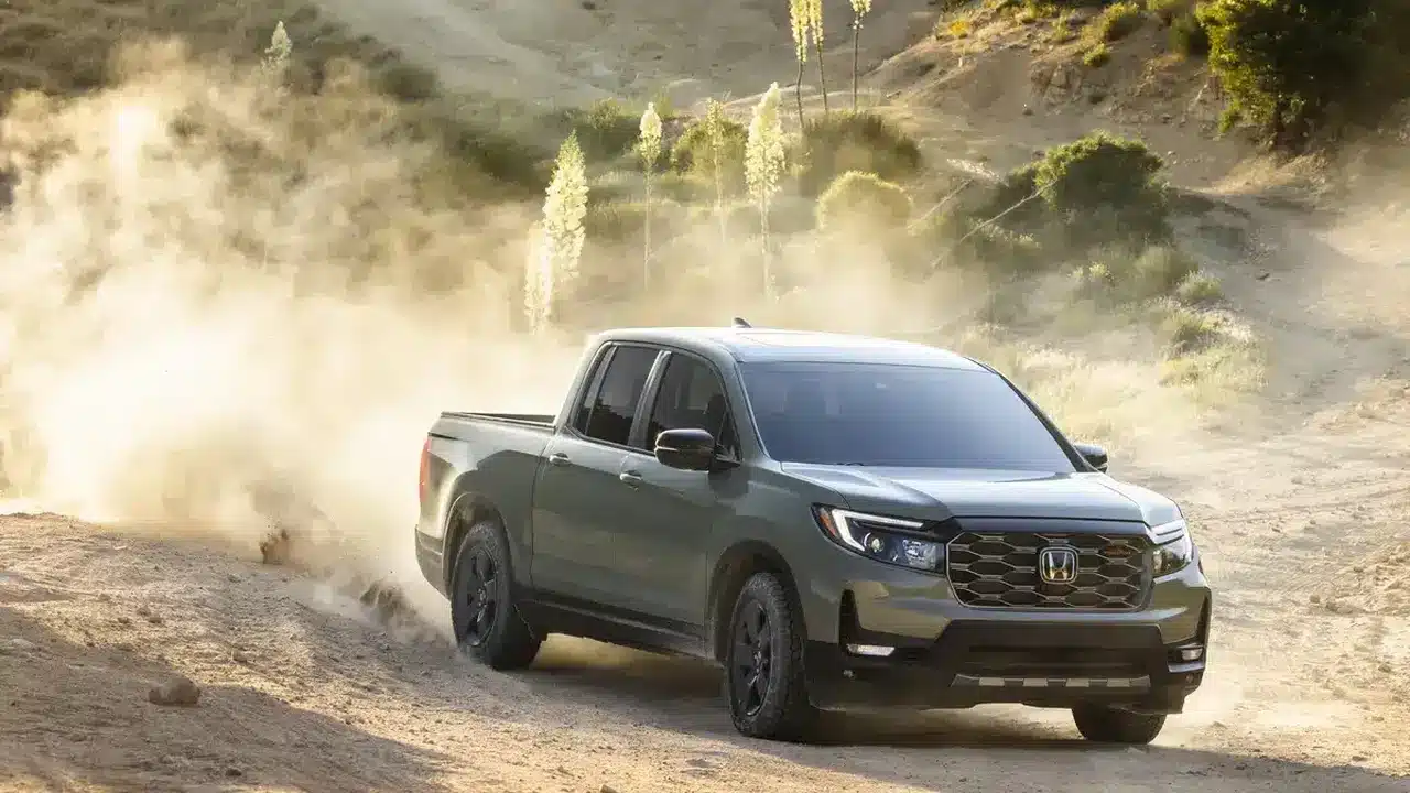 2026 Honda Ridgeline TrailSport in the desert